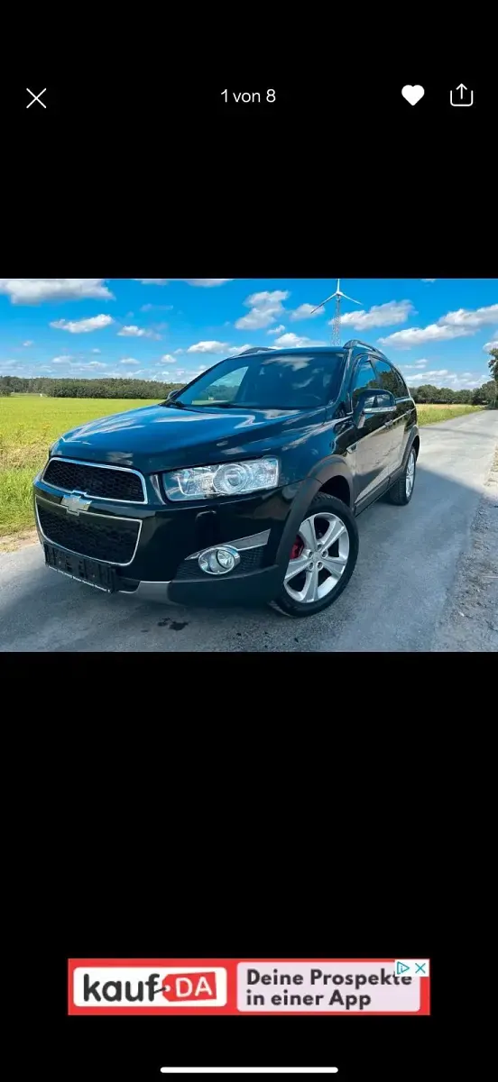 Gebraucht Chevrolet Captiva 184 PS (135 kW) 2012 Schwarz SUV