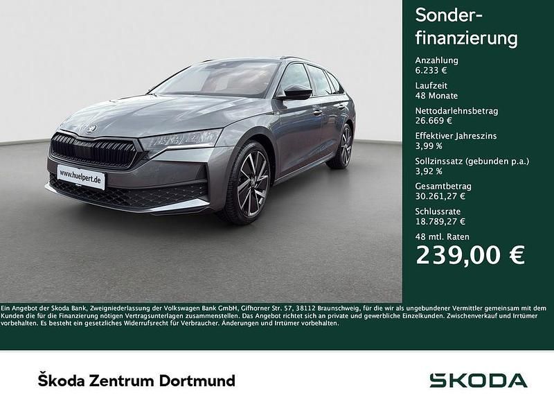 Grau Gebraucht 2025 Skoda Octavia SportLine Kombi | 32.902 € (Guter Preis) - Bild 1/4