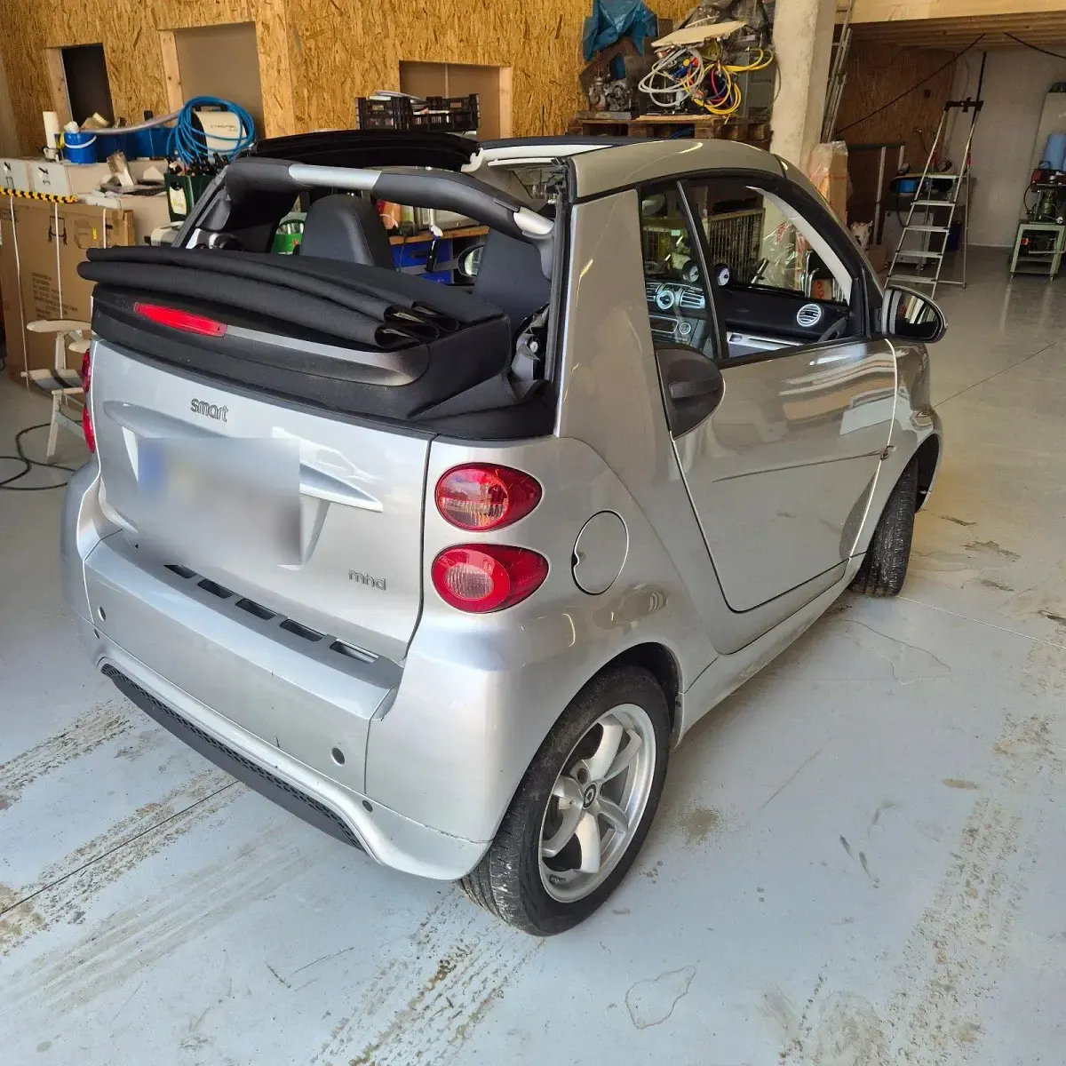 Gebraucht Smart ForTwo Cabrio 72 PS (52 kW) 2015 Silber Cabrio
