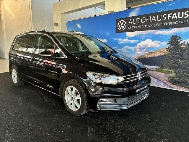 Gebraucht VW Touran Highline 190 PS (139 kW) 2016 Schwarz Van / Kleinbus