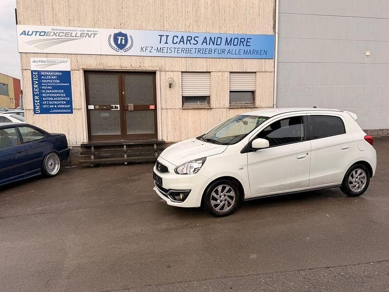 Gebraucht Mitsubishi Space Star Edition+ 71 PS (52 kW) 2016 Weiß Kleinwagen