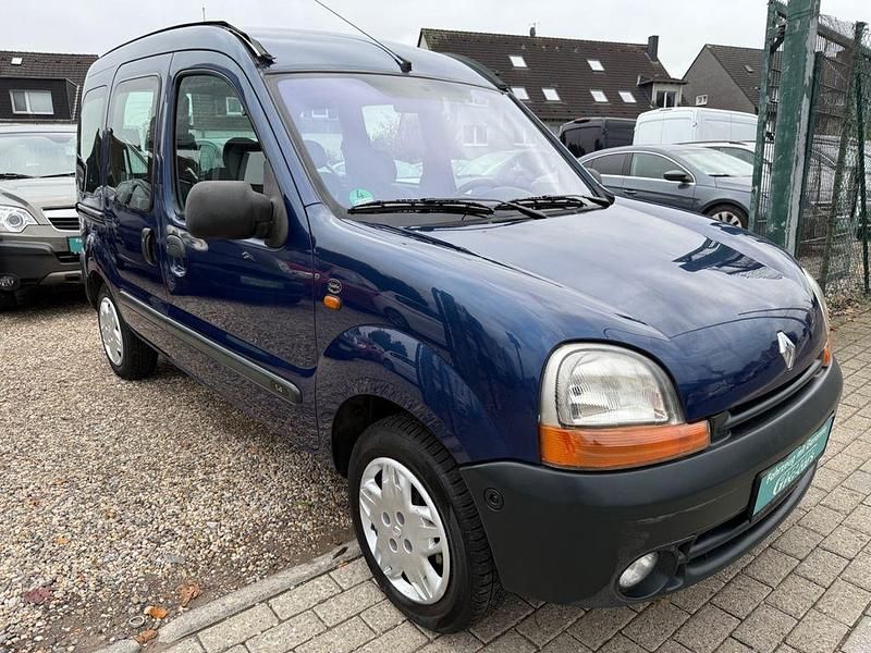 Gebraucht Renault Kangoo Basis 75 PS (55 kW) 2000 Blau Van / Kleinbus