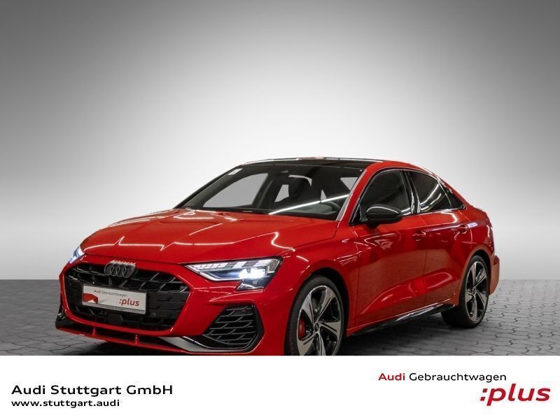 Progressivrot metallic Gebraucht 2024 Audi S3 Ambiente Limousine | 52.440 € (Teuer) - Bild 1/4