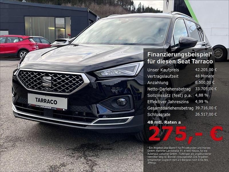 Schwarz Gebraucht 2024 Seat Tarraco Xperience SUV | 42.205 € (Teuer) - Bild 1/4