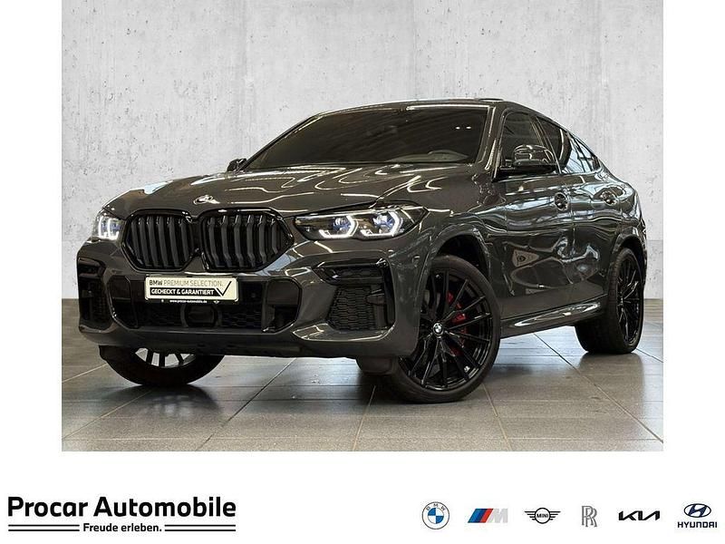 Grau Gebraucht 2021 BMW X6 M Sport SUV | 66.780 € (Etwas zu teuer) - Bild 1/4