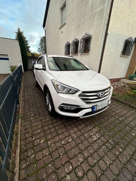 Gebraucht Hyundai Santa Fe Premium 200 PS (147 kW) 2017 Weiß SUV