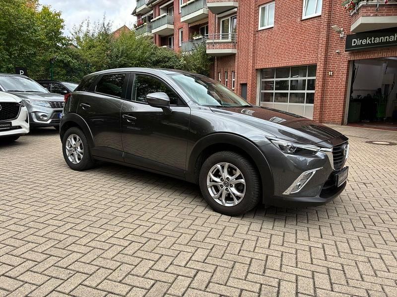 Grau Gebraucht 2018 Mazda CX-3 Exclusive-Line SUV | 12.990 € (Guter Preis) - Bild 1/4