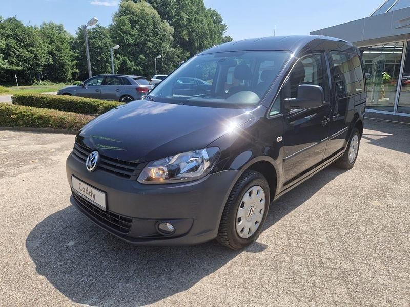 Gebraucht VW Caddy 109 PS (80 kW) 2011 Schwarz Van / Kleinbus
