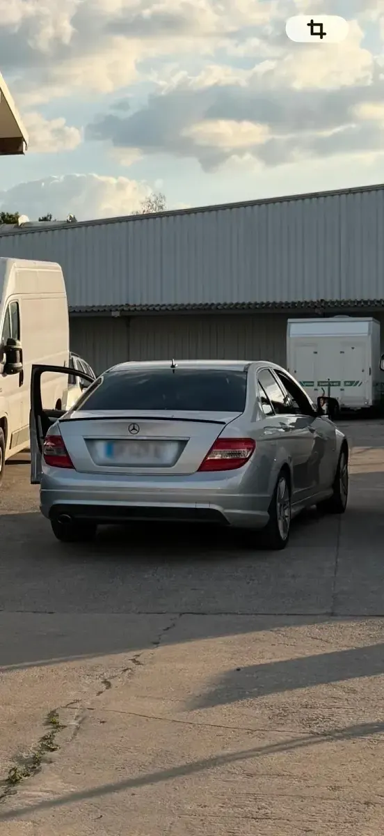 Gebraucht Mercedes C220 AMG 170 PS (125 kW) 2007 Silber Limousine
