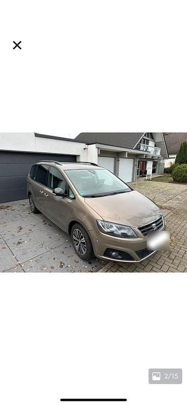 Gebraucht Seat Alhambra 150 PS (110 kW) 2017 Beige Van / Kleinbus
