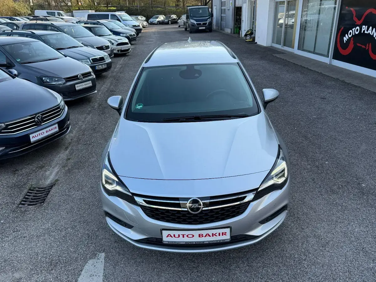 Gebraucht Opel Astra Edition 136 PS (100 kW) 2019 Silber Kombi
