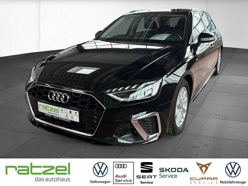 Schwarz Gebraucht 2022 Audi A4 S-Line Kombi | 30.859 € (Fairer Preis) - Bild 1/4