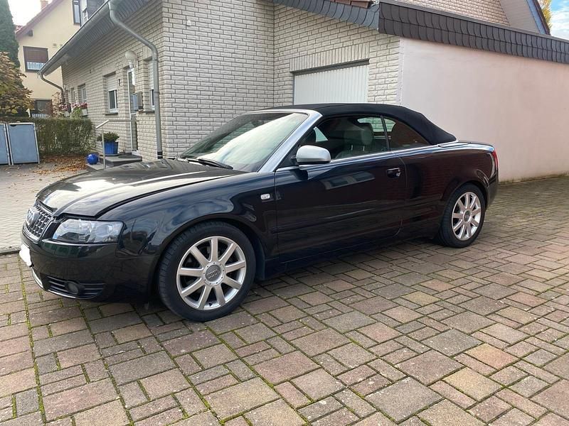 Schwarz Gebraucht 2003 Audi A4 Cabriolet Cabrio | 3.500 € (Guter Preis) - Bild 1/4