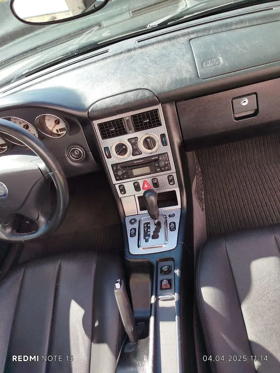 Gebraucht Mercedes SLK200 163 PS (119 kW) 2001 Schwarz Cabrio