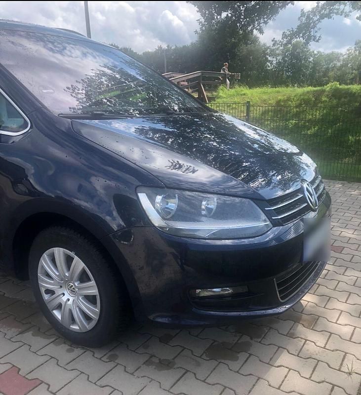 Usata VW Sharan 140 CV (102 kW) 2011 Blu Monovolume