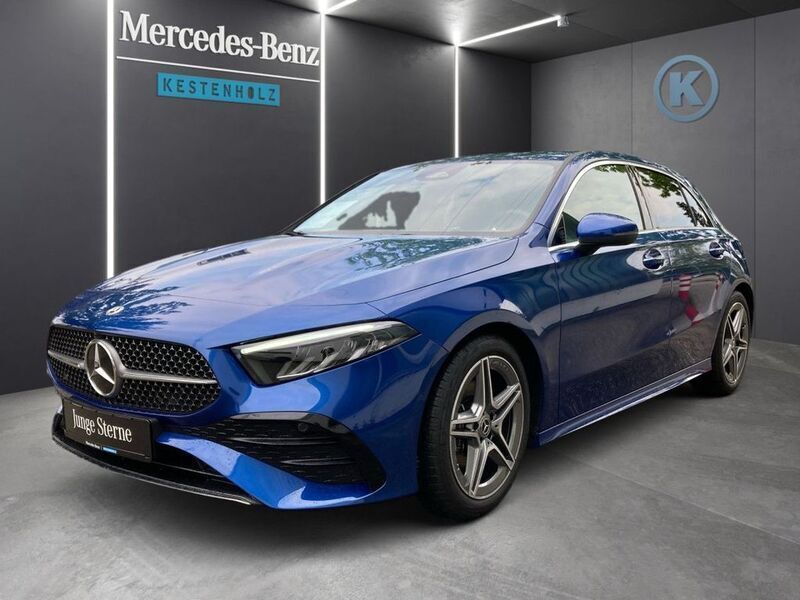 Gebraucht Mercedes A200 AMG 222 PS (163 kW) 2024 Blau Kleinwagen