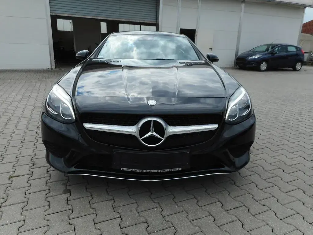 Gebraucht Mercedes SLK250 204 PS (150 kW) 2016 Schwarz Cabrio