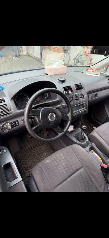 Gebraucht VW Touran Conceptline 105 PS (77 kW) 2005 Blau Van / Kleinbus