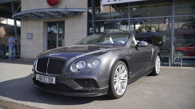 Grau Gebraucht 2016 Bentley Continental GT Convertible Cabrio | 129.990 € (Superpreis) - Bild 1/4
