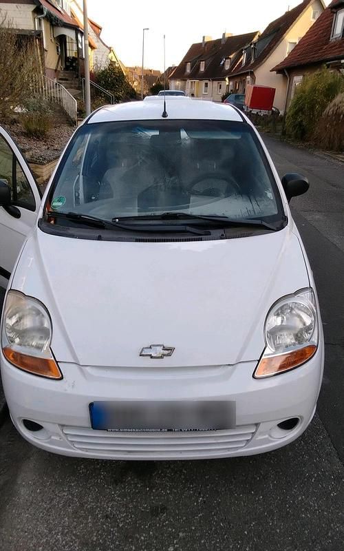 Weiß Gebraucht 2009 Chevrolet Matiz Kleinwagen | 2.500 € - Bild 1/4