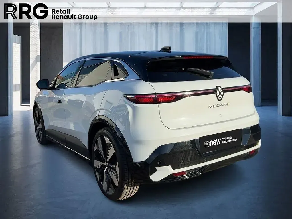 Gebraucht Renault Megane E-Tech Komfort 55 kW (75 PS) 2026 Rafalgrau metallic, black pea Limousine