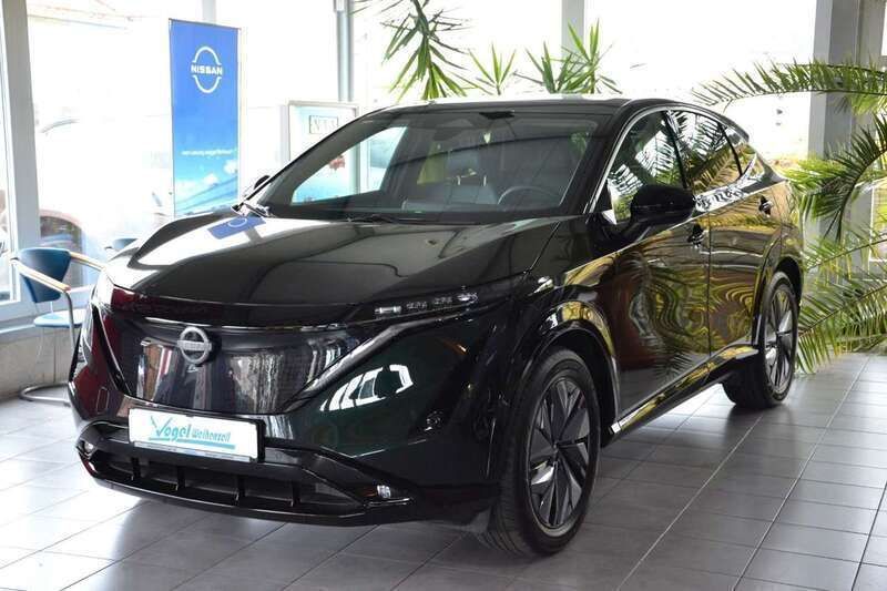Aurora green Gebraucht 2022 Nissan Ariya Evolve SUV | 44.490 € (Fairer Preis) - Bild 1/4