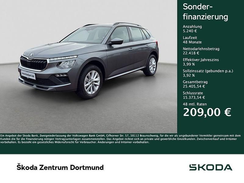 Schwarz Gebraucht 2025 Skoda Kamiq Selection SUV | 27.658 € (Etwas zu teuer) - Bild 1/4