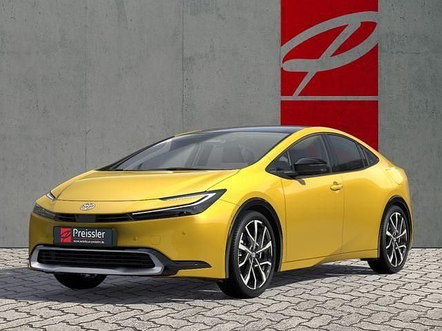 Gelb Gebraucht 2024 Toyota Prius Advance Kleinwagen | 50.765 € (Guter Preis) - Bild 1/3