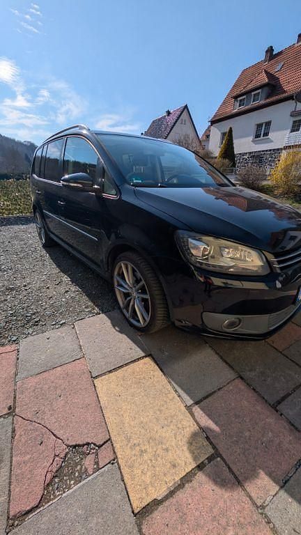 Gebraucht VW Touran 170 PS (125 kW) 2012 Schwarz Van / Kleinbus