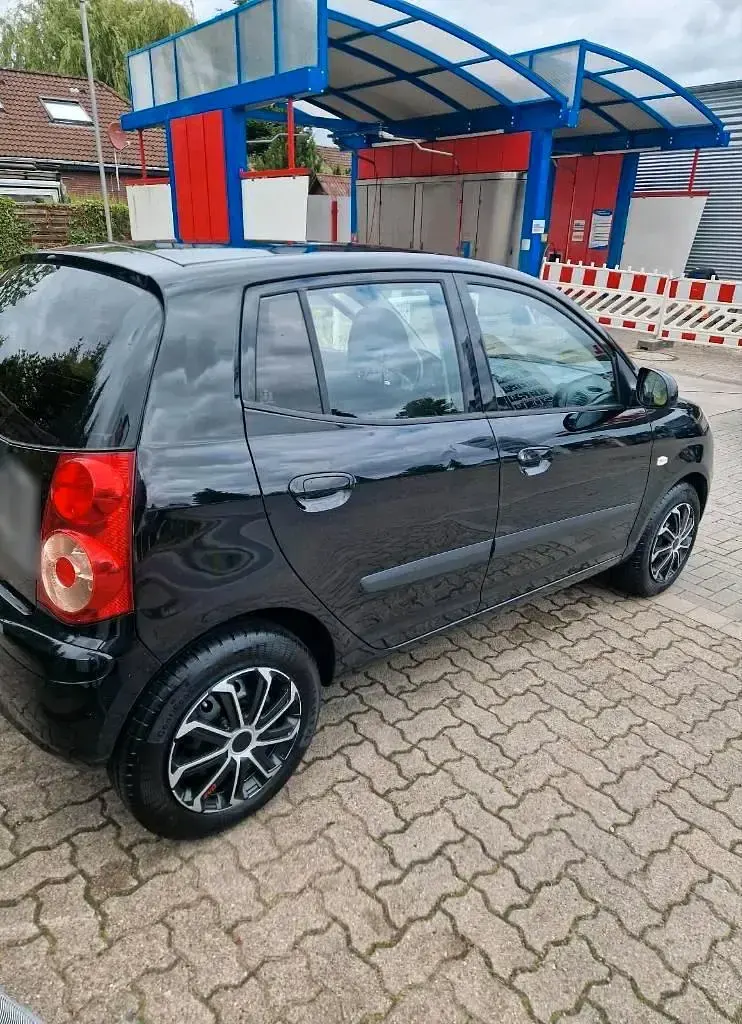 Gebraucht Kia Picanto Vision 65 PS (47 kW) 2010 Schwarz Kleinwagen