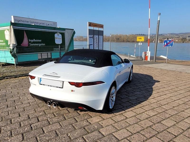 Gebraucht Jaguar F-Type Chequered Flag 340 PS (250 kW) 2019 Weiß Cabrio