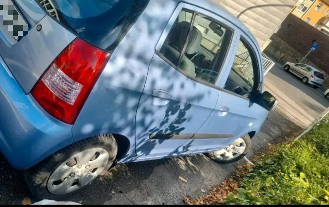 Brugt Kia Picanto 65 HK (47 kW) 2007 Blå Hatchback