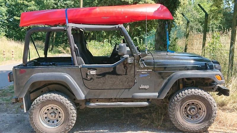 Schwarz Gebraucht 1997 Jeep Wrangler Sport SUV | 19.800 € - Bild 1/4