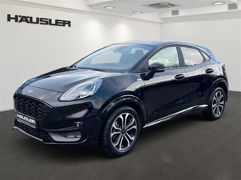 Agate black metallic Gebraucht 2024 Ford Puma ST-Line SUV | 18.990 € (Guter Preis) - Bild 1/4