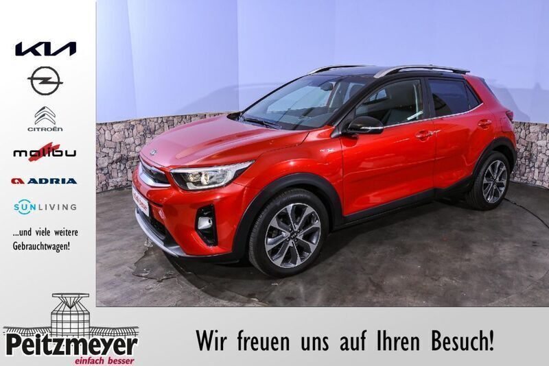 Rot Gebraucht 2018 Kia Stonic Platinum SUV | 17.290 € (Etwas zu teuer) - Bild 1/4