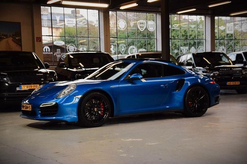 Blau Gebraucht 2014 Porsche 911 Turbo | 97.200 € (Superpreis) - Bild 1/4
