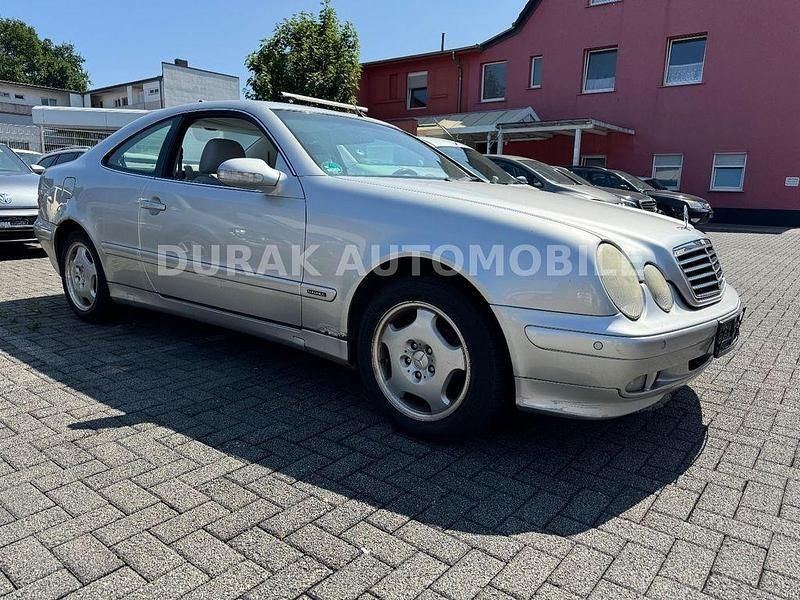 Silber Gebraucht 2000 Mercedes CLK200 Avantgarde Coupé | 999 € (Guter Preis) - Bild 1/4