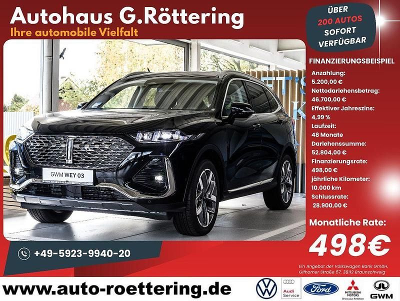 Schwarz Neu 2025 Wey 03 Lux SUV | 51.900 € (Fairer Preis) - Bild 1/4