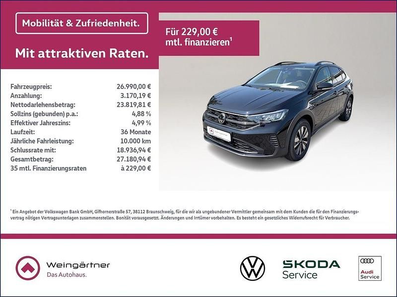 Schwarz Gebraucht 2025 VW Taigo Goal SUV | 26.990 € (Etwas zu teuer) - Bild 1/4