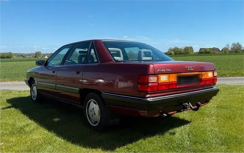 Gebraucht Audi 100 115 PS (84 kW) 1990 Rot Limousine