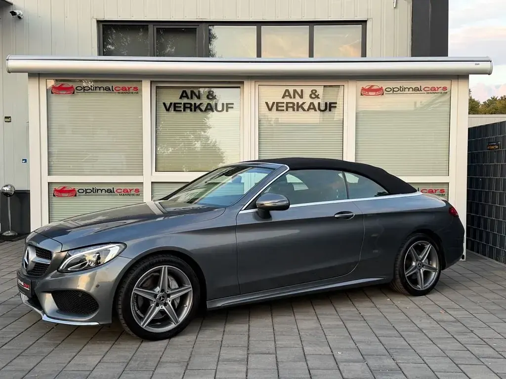 Gebraucht Mercedes C200 AMG line 184 PS (135 kW) 2018 Grau Cabrio