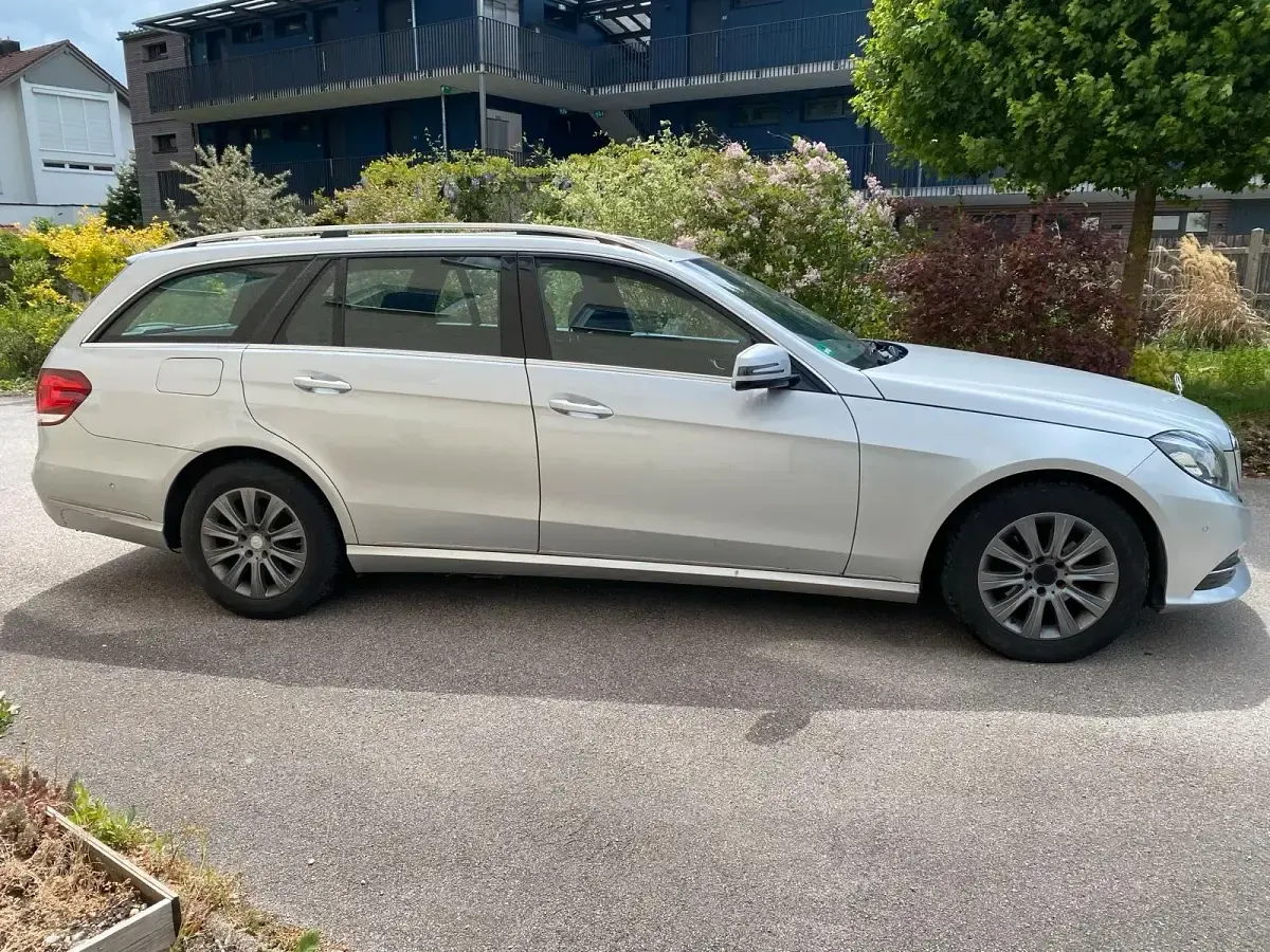 Brugt Mercedes E220 170 HK (125 kW) 2015 Sølv Stationcar