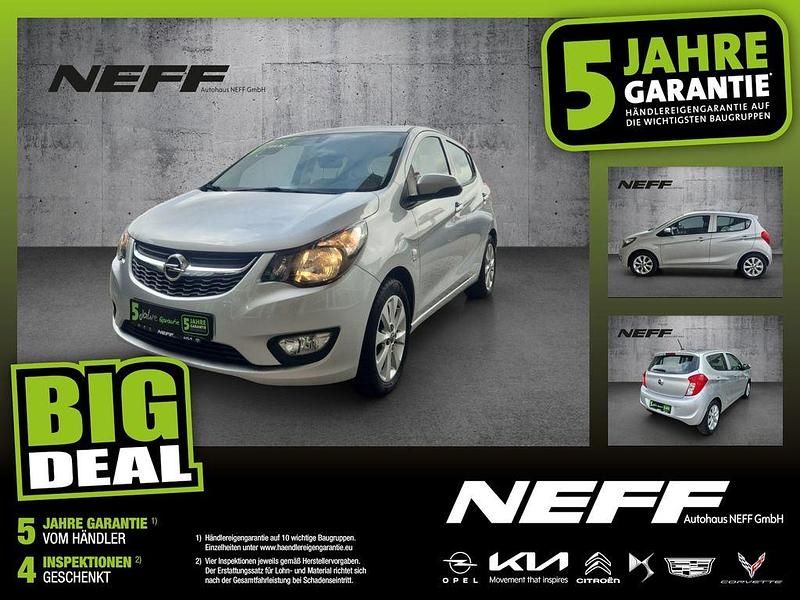 Argon silber/ice silver (m2) Gebraucht 2017 Opel Karl Active Kleinwagen | 9.990 € (Etwas zu teuer) - Bild 1/4