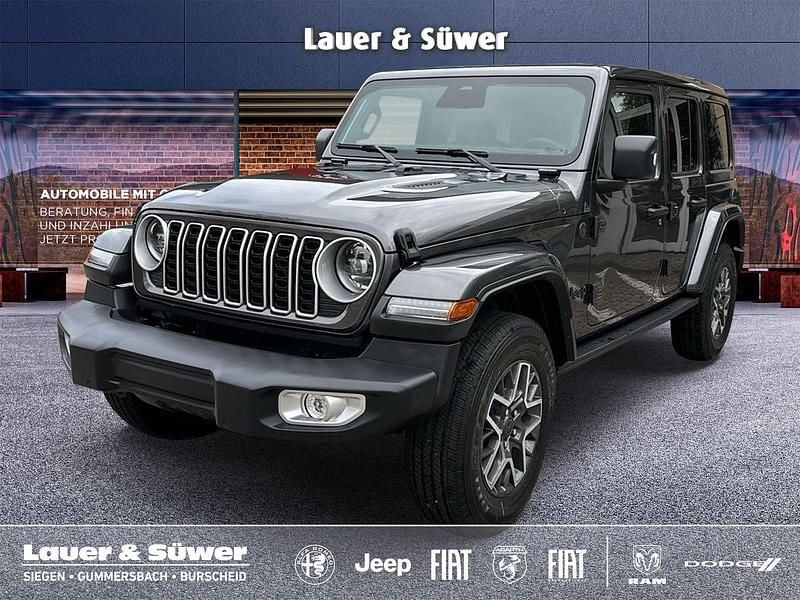 Grau Neu 2025 Jeep Wrangler Sahara SUV | 65.900 € (Fairer Preis) - Bild 1/4