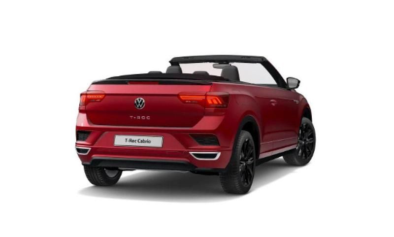 Gebraucht VW T-Roc Cabriolet R-line 150 PS (110 kW) 2022 Rot Cabrio