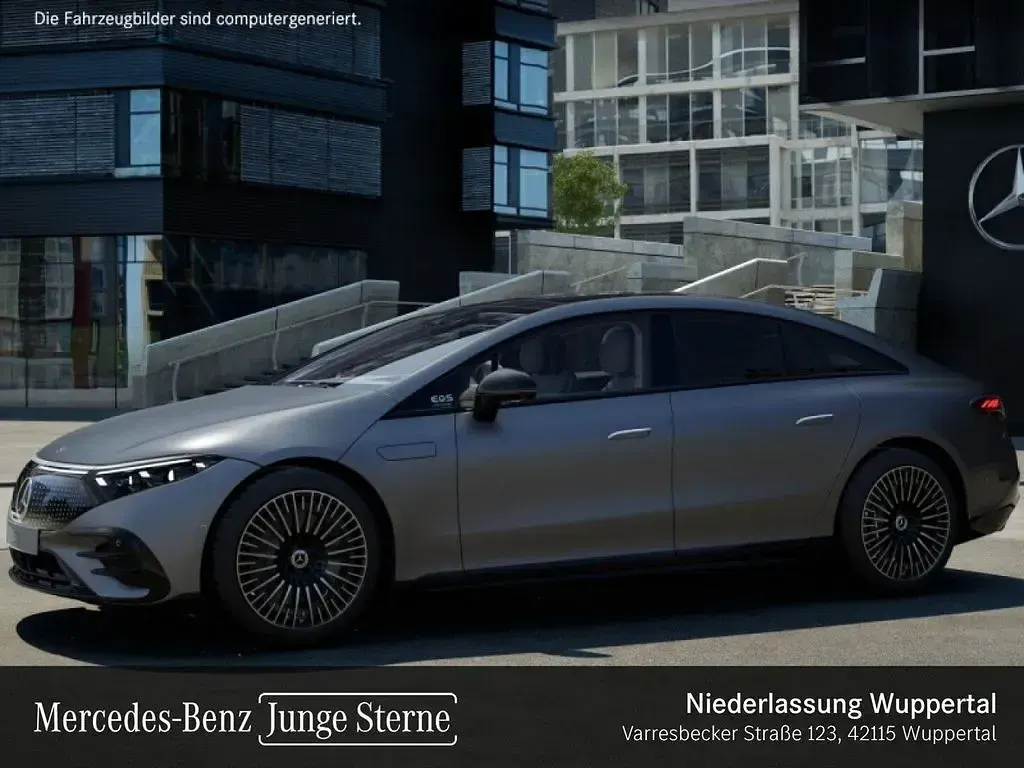 Gebraucht Mercedes EQS580 AMG 384 kW (523 PS) 2022 Grau Limousine