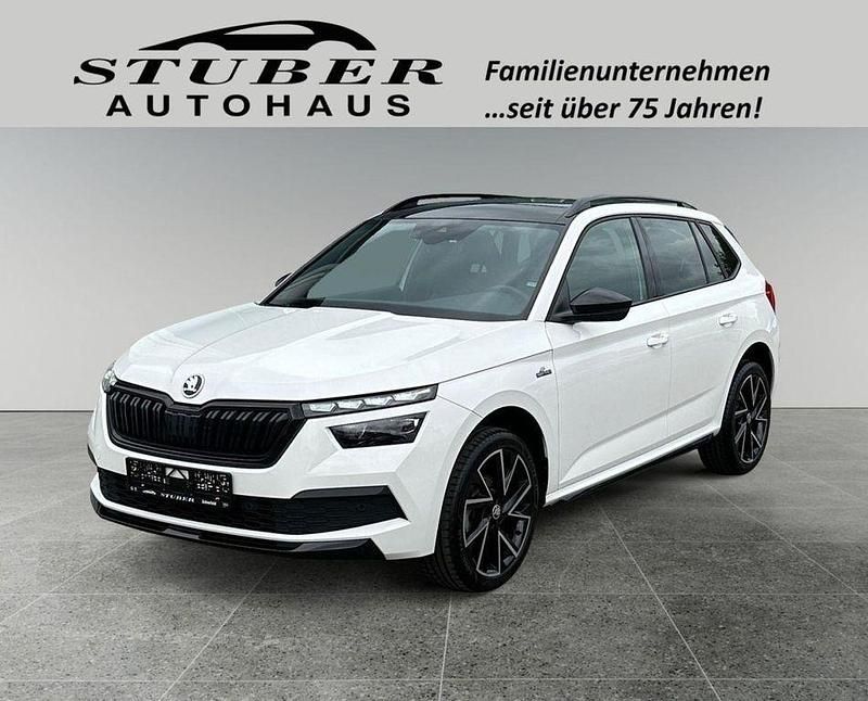 Candyweiss Gebraucht 2021 Skoda Kamiq Monte Carlo SUV | 24.990 € (Fairer Preis) - Bild 1/4