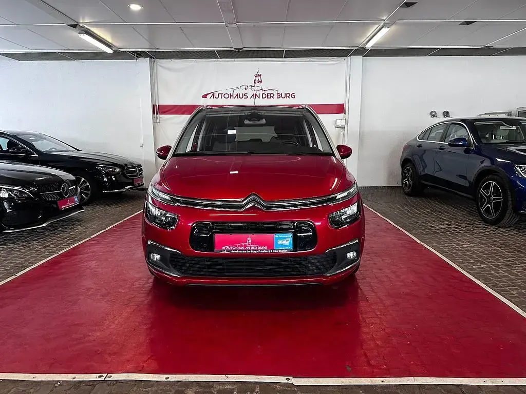 Gebraucht Citroën Grand C4 Picasso SELECTION 120 PS (88 kW) 2017 Rot Van / Kleinbus