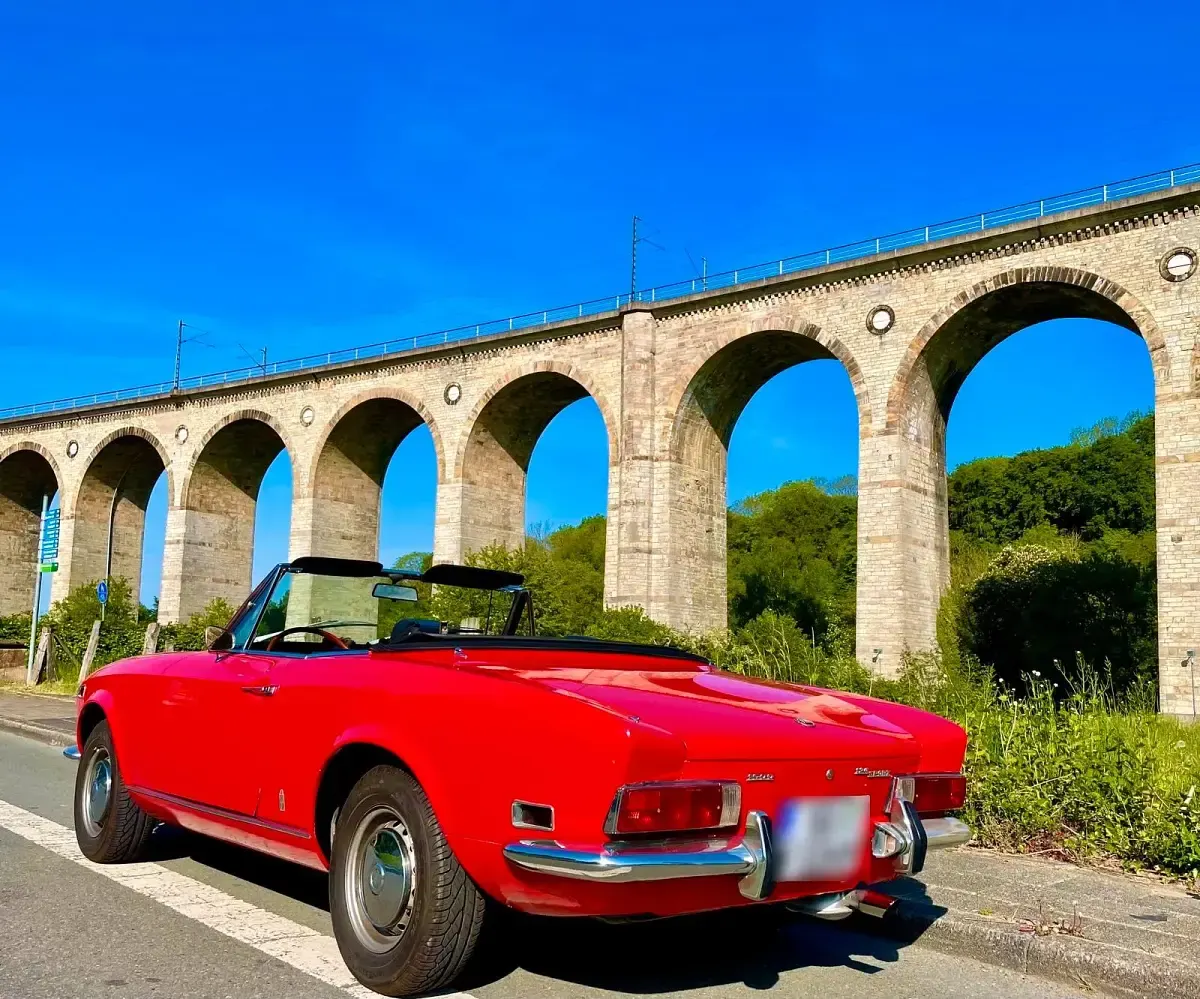 Gebraucht Fiat 124 104 PS (76 kW) 1971 Rot Cabrio