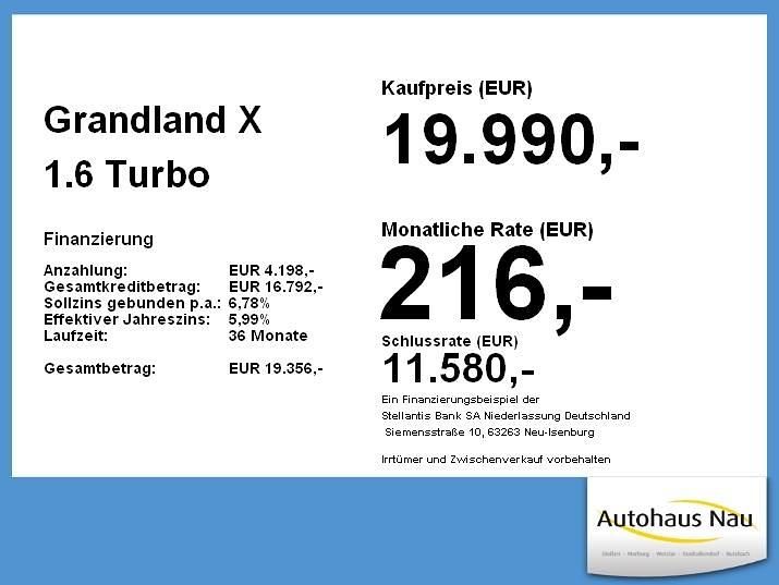 Gebraucht Opel Grandland X Ultimate 181 PS (133 kW) 2022 Mondstein grau (metallic) SUV
